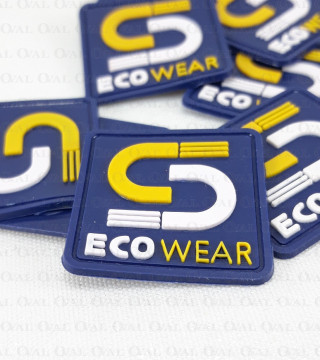 Naszywka sylikonowa 25x25mm  821