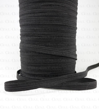 Guma w oplocie 7mm/100m czarna  3056