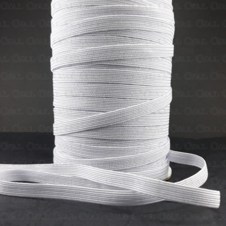 Braided rubber 10mm/100m white 3058