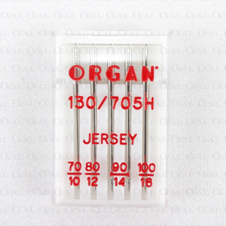 Igły półpłaskie MIX/5szt jersey 5119