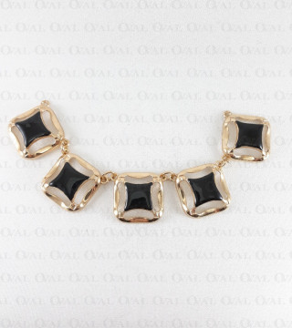 Łącznik ozdobny, łańcuszek - metalowy nr 1609