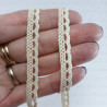 Cotton lace 9mm/1 or 25 yards ecru 2651