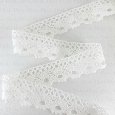 Cotton lace 25mm/1 or 20 yards 1983