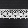 Koronka bawełniana 24mm /1yard biel 3168