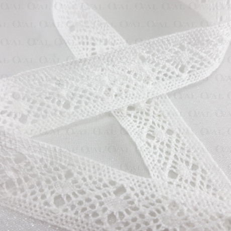 Koronka bawełniana 20mm /20y 3490