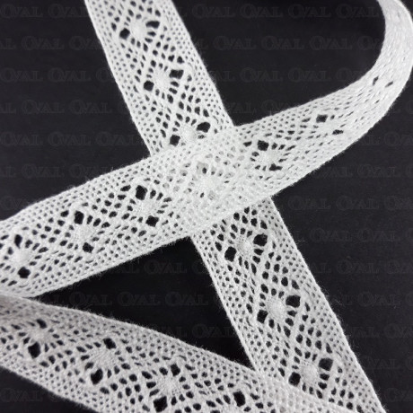 Koronka bawełniana 20mm /20y 3490