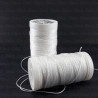 Nici poliestrowe grube 20/100m biał 5125