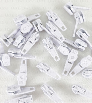 Suwak do taśmy pościelowej 3*/10szt lub 100szt metalowy z końcówką 5127