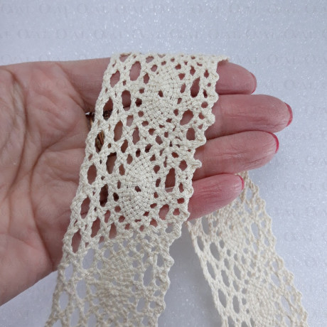 Cotton lace 40mm / 1 or 20 yards 3241