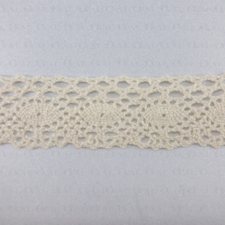 Koronka bawełniana 40mm/ 1 lub 20yard 3241