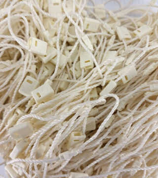 Plomby ręczne ecru 16cm/200szt  4856