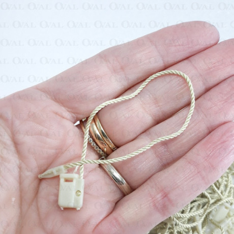 Plomby ręczne beż 16cm/200szt 5136