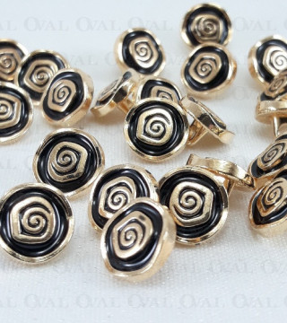 Guzik metalowy 10mm/10 lub 100szt 5141