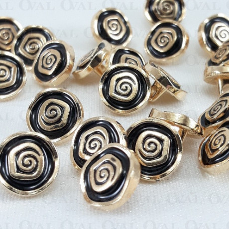 Guzik metalowy 10mm/10 lub 100szt 5141