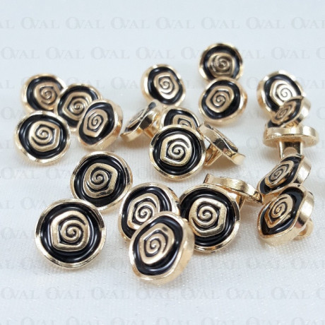 Guzik metalowy 10mm/10 lub 100szt 5141