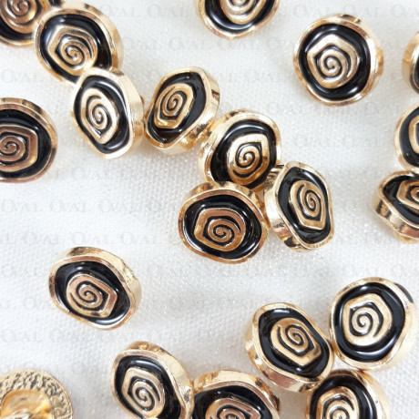 Guzik metalowy 10mm/10 lub 100szt 5141