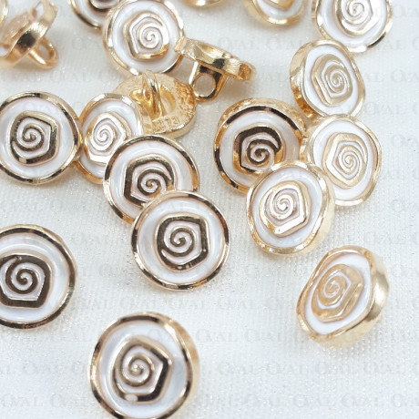 Guzik metalowy 10mm/10 lub 100szt 5142