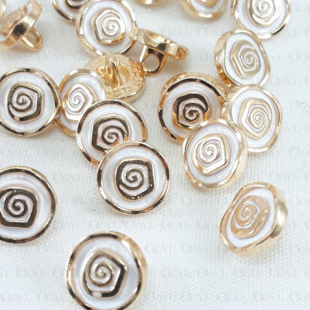 Guzik metalowy 10mm/10 lub 100szt 5142