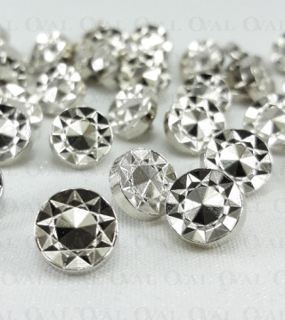 Guzik metalowy 10mm/10 lub 100szt 5145