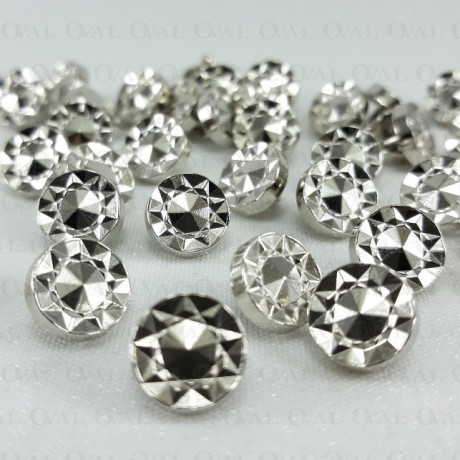 Guzik metalowy 10mm/10 lub 100szt 5145