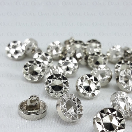 Guzik metalowy 10mm/10 lub 100szt 5145