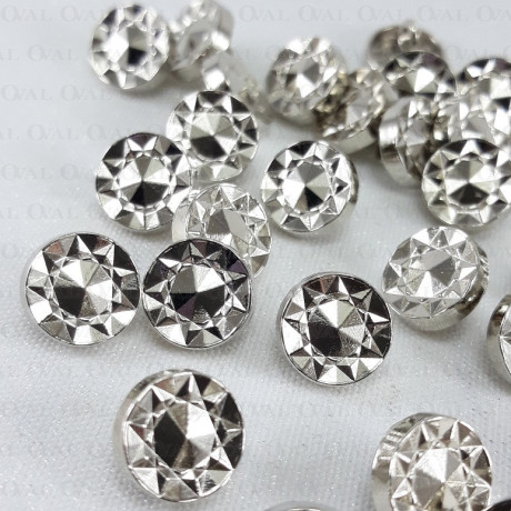 Guzik metalowy 10mm/10 lub 100szt 5145