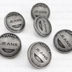 Guzik do jeansu na gwóźdź PAKIET 10 lub 100szt, nr 5146 Guzik do jeansu na gwóźdź PAKIET 10 lub 100szt, nr 5146