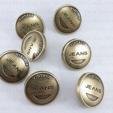 Guzik do jeansu na gwóźdź PAKIET 10szt, nr 5147