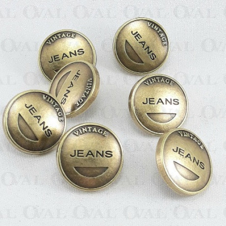 Guzik do jeansu na gwóźdź PAKIET 10szt, nr 5147