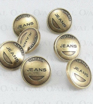 Guzik do jeansu na gwóźdź PAKIET 10szt, nr 5147