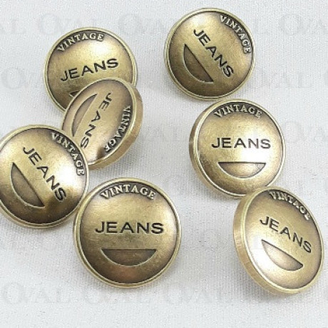 Guzik do jeansu na gwóźdź PAKIET 10szt, nr 5147