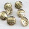 Guzik do jeansu na gwóźdź PAKIET 10szt, nr 5147
