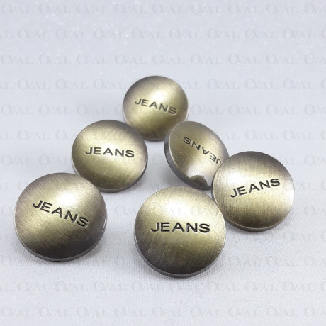 Guzik do jeansu na gwóźdź PAKIET 10szt, nr 5148