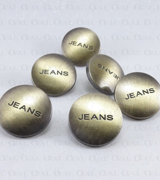 Guzik do jeansu na gwóźdź PAKIET 10szt, nr 5148