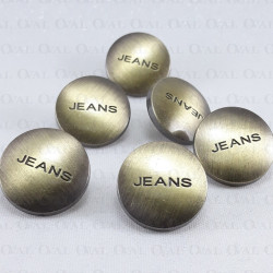 Guzik do jeansu na gwóźdź PAKIET 10 lub 100szt, nr 5148 Guzik do jeansu na gwóźdź PAKIET 10 lub 100szt, nr 5148