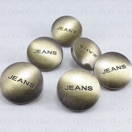 Guzik do jeansu na gwóźdź PAKIET 10szt, nr 5148