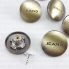 Guzik do jeansu na gwóźdź PAKIET 10szt, nr 5148