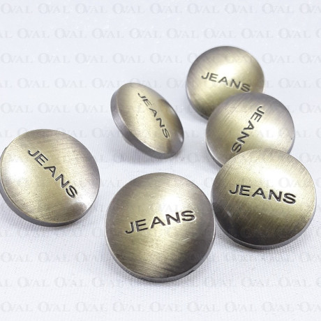 Guzik do jeansu na gwóźdź PAKIET 10szt, nr 5148