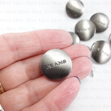 Guzik do jeansu na gwóźdź PAKIET 10szt, nr 5149