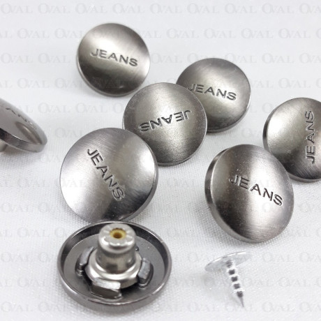 Guzik do jeansu na gwóźdź PAKIET 10szt, nr 5149