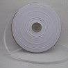 Grosgrain ribbon, white PACKAGE 5 linear metres S68
