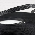 Fiszbiny tkane 8mm/1m czarne 5183