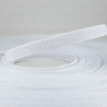 Fiszbiny tkane 10mm/1m białe 5184