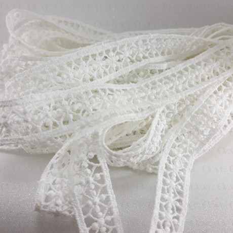 Koronka gipiurowa śmietana 20mm/1 lub 14m nr 2666