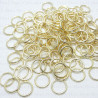 Kółko do ramiączek 10,12,18mm/200szt złote 5220 E2