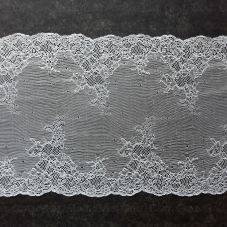 Koronka Elastyczna 280mm/ 1m  śmietana 3043