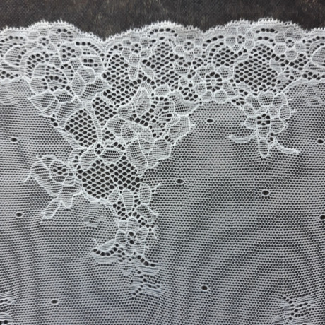 Koronka Elastyczna 280mm/ 1m  śmietana 3043