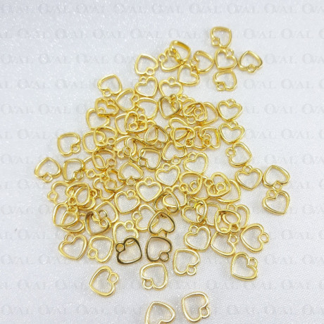 Ozdoba serduszko metalowe  3767