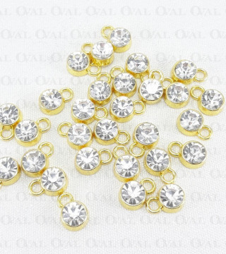 Przywieszka ozdobna z dżetem  1008