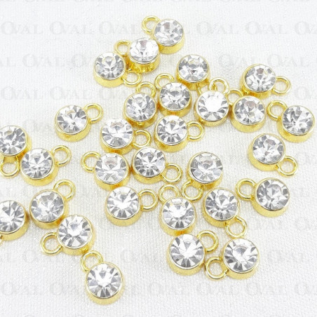 Przywieszka ozdobna z dżetem  1008